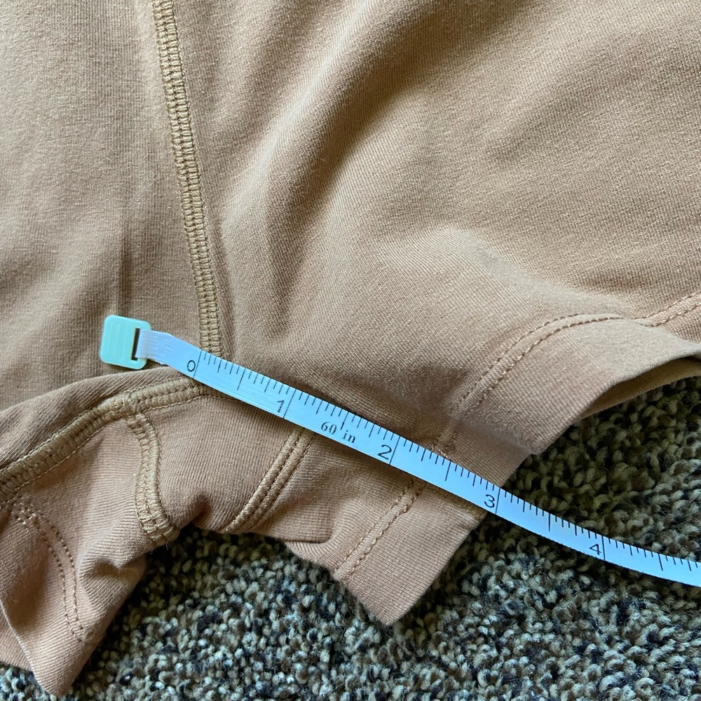 Free People Cotton Short Medium Camel - Picture 9 of 9